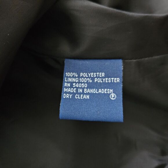 EVAN-PICONE Black Gray Suit Jacket Blazer Womens 14 Business Modern Cut - Picture 8 of 11